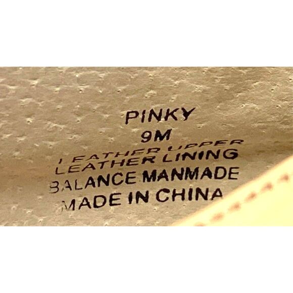 Cecelia New York Women's Beige Patent Leather "Pinky" Platform Penny Loafers  9 - Picture 5 of 6